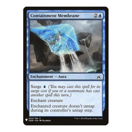 Containment Membrane (LIST) #52 Common (Lightly Played) The List Reprints Magic: The Gathering: 2026