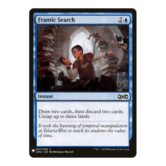 Frantic Search (LIST) #57 Common (Lightly Played) The List Reprints Magic: The Gathering: 2026
