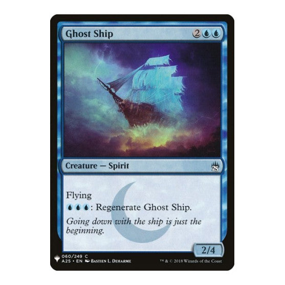 Ghost Ship (LIST) #60 Common (Lightly Played) The List Reprints Magic: The Gathering: 2026