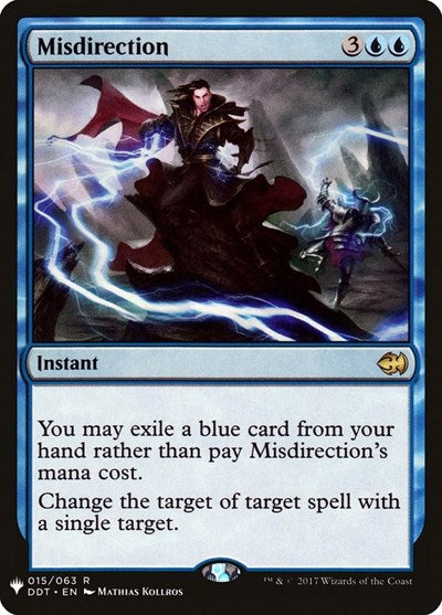 Misdirection (LIST) #DDT-15 Rare (Near Mint) The List Reprints Magic: The Gathering: 2026