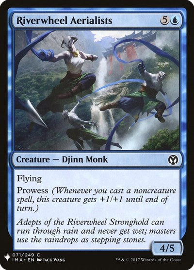 Riverwheel Aerialists (LIST) #IMA-71 Common (Lightly Played) The List Reprints Magic: The Gathering: 2026