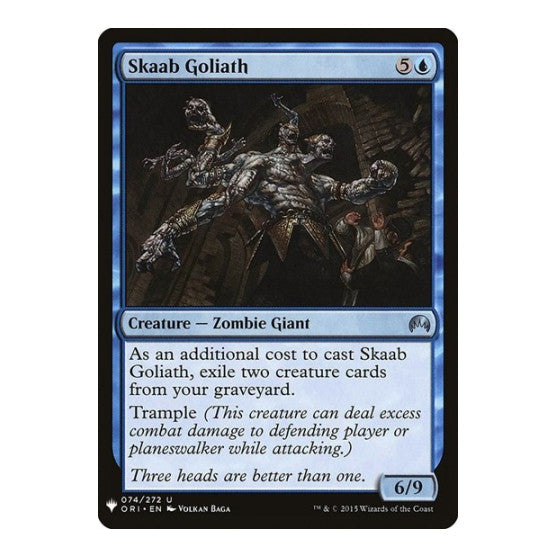 Skaab Goliath (LIST) #74 Uncommon (Lightly Played) The List Reprints Magic: The Gathering: 2026