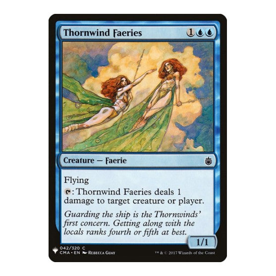 Thornwind Faeries (LIST) #42 Common (Lightly Played) The List Reprints Magic: The Gathering: 2026