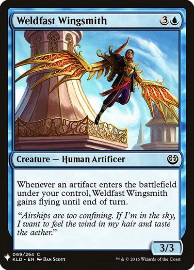 Weldfast Wingsmith (LIST) #KLD-69 Common (Lightly Played) The List Reprints Magic: The Gathering: 2026