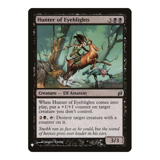 Hunter of Eyeblights (LIST) #119 Uncommon (Lightly Played) The List Reprints Magic: The Gathering: 2026