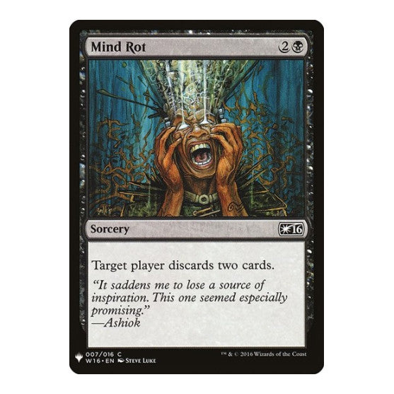 Mind Rot (LIST) #7 Common (Lightly Played) The List Reprints Magic: The Gathering: 2026