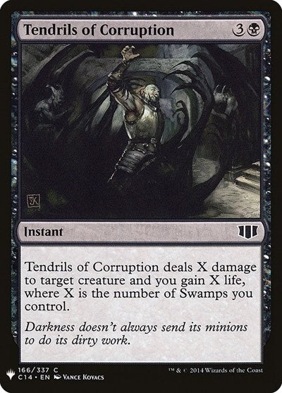Tendrils of Corruption (LIST) #C14-166 Common (Lightly Played) The List Reprints Magic: 2026