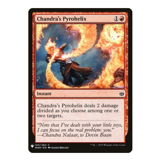 Chandra's Pyrohelix (LIST) #120 Common (Lightly Played) The List Reprints Magic: The Gathering: 2026