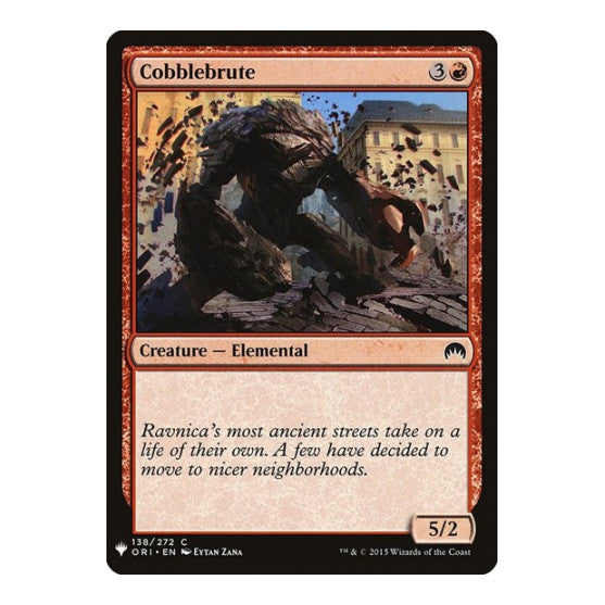 Cobblebrute (LIST) #138 Common (Lightly Played) The List Reprints Magic: The Gathering: 2026