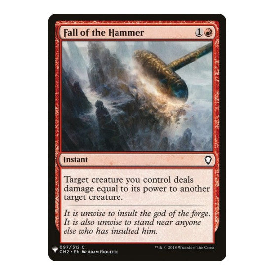 Fall of the Hammer (LIST) #97 Common (Lightly Played) The List Reprints Magic: The Gathering: 2026