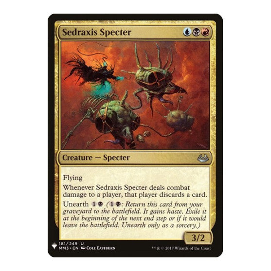 Sedraxis Specter (LIST) #181 Uncommon (Lightly Played) The List Reprints Magic: The Gathering: 2026