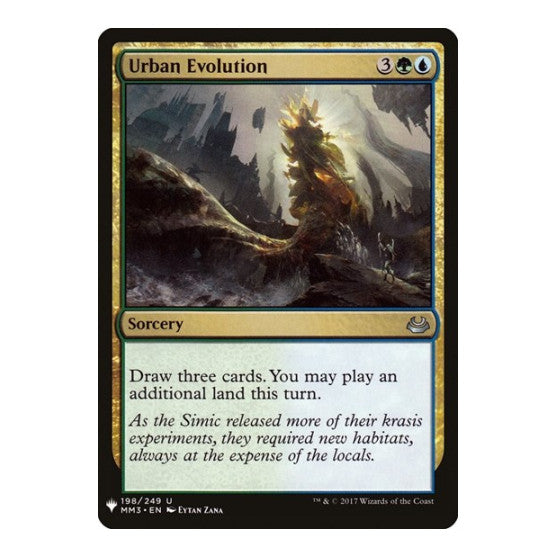 Urban Evolution (LIST) #198 Uncommon (Lightly Played) The List Reprints Magic: The Gathering: 2026