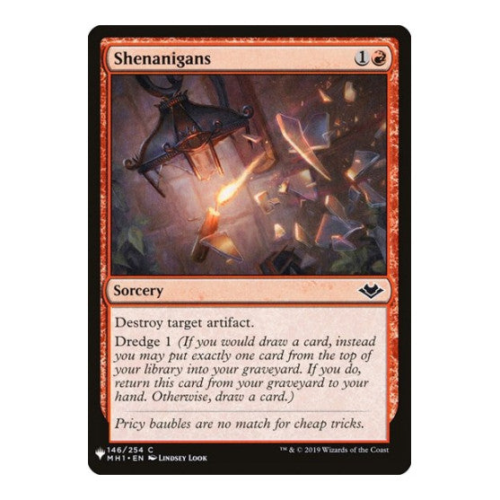 Shenanigans (LIST) #146 Common (Lightly Played) The List Reprints Magic: The Gathering: 2026