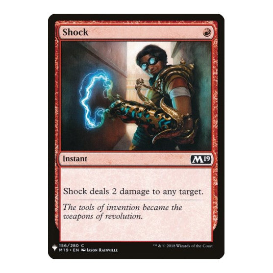 Shock (LIST) #156 Common (Lightly Played) The List Reprints Magic: The Gathering: 2026