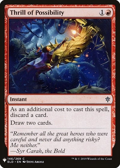 Thrill of Possibility (LIST) #146 Common (Lightly Played) The List Reprints Magic: The Gathering: 2026