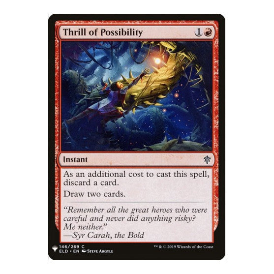 Thrill of Possibility (LIST) #146 Common (Lightly Played) The List Reprints Magic: The Gathering: 2026