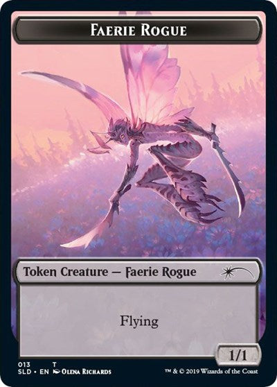 Faerie Rogue Token 013 (SLD) #13 T (Lightly Played) Secret Lair Drop Series Magic: 2026