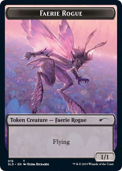 Faerie Rogue Token 015 (SLD) #15 T (Lightly Played) Secret Lair Drop Series Magic: 2026