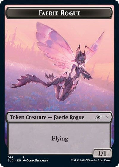 Faerie Rogue Token 016 (SLD) #16 T (Lightly Played) Secret Lair Drop Series Magic: The Gathering: 2026