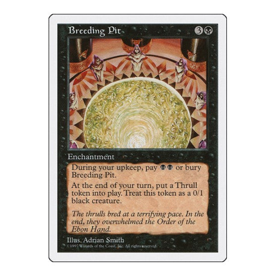 Breeding Pit (5ED) #148 Uncommon (Lightly Played) Fifth Edition Magic: The Gathering: 1997