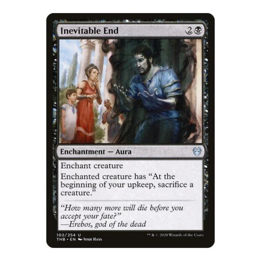 Inevitable End (THB) #102 Uncommon Theros Beyond Death Magic: The Gathering: 2020