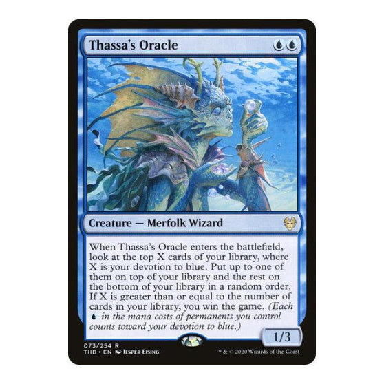 Thassa's Oracle (THB) #73 Rare Theros Beyond Death Magic: The Gathering: 2020