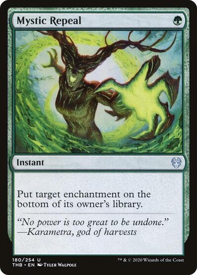 Mystic Repeal (THB) #180 Uncommon (Lightly Played) Theros Beyond Death Magic: The Gathering: 2020
