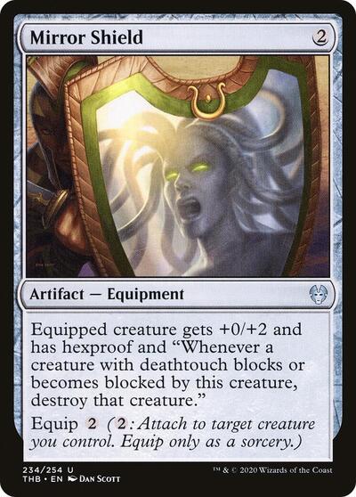Mirror Shield (THB) #234 Uncommon (Lightly Played) Theros Beyond Death Magic: The Gathering: 2020
