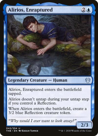 Alirios, Enraptured (THB) #42 Uncommon (Lightly Played) Theros Beyond Death Magic: The Gathering: 2020