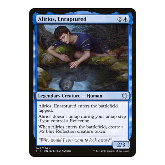 Alirios, Enraptured (THB) #42 Uncommon (Lightly Played) Theros Beyond Death Magic: The Gathering: 2020