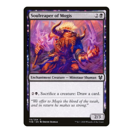 Soulreaper of Mogis (THB) #115 Common Theros Beyond Death Magic: The Gathering: 2020