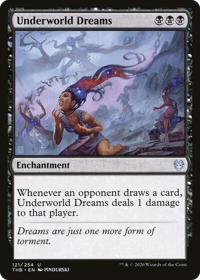 Underworld Dreams (THB) #121 Uncommon (Near Mint) Theros Beyond Death Magic: The Gathering: 2020