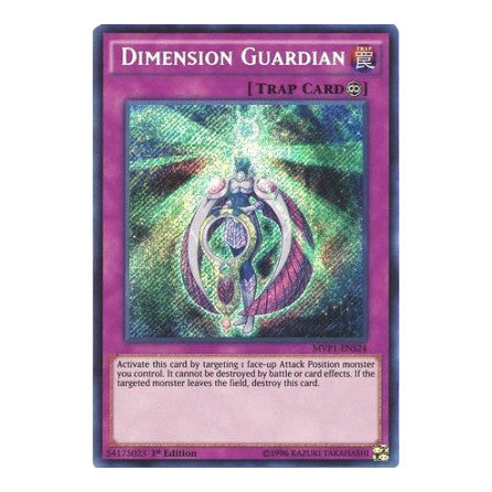 Dimension Guardian (MVP1-ENS) #MVP1-ENS24 Secret Rare (1st Edition Near Mint) The Dark Side of Dimensions Movie Pack: Secret Edition YuGiOh: 2020