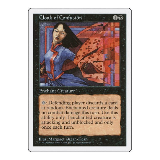 Cloak of Confusion (5ED) #151 Common (Heavily Played) Fifth Edition Magic: The Gathering: 1997