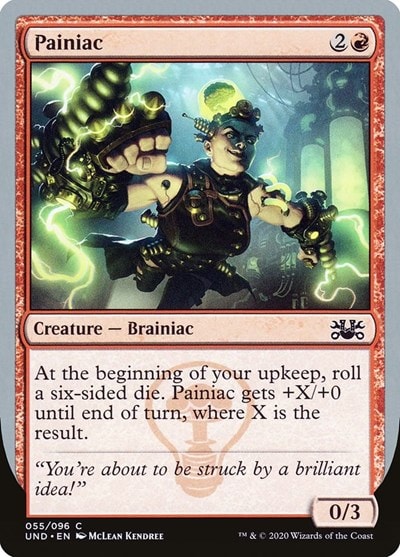 Painiac (UND) #55 Common (Lightly Played) Unsanctioned Magic: The Gathering: 2020