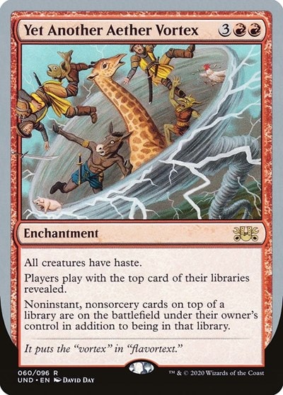 Yet Another Aether Vortex (UND) #60 Rare (Lightly Played) Unsanctioned Magic: The Gathering: 2020