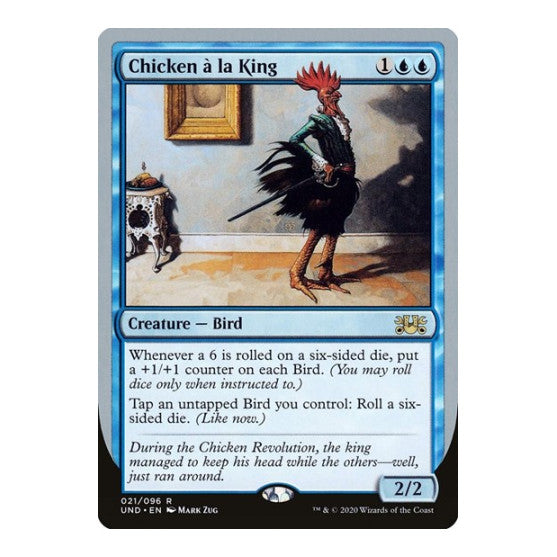 Chicken a la King (UND) #21 Rare (Lightly Played) Unsanctioned Magic: The Gathering: 2020