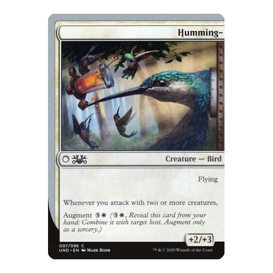 Humming- (UND) #7 Common (Lightly Played) Unsanctioned Magic: The Gathering: 2020