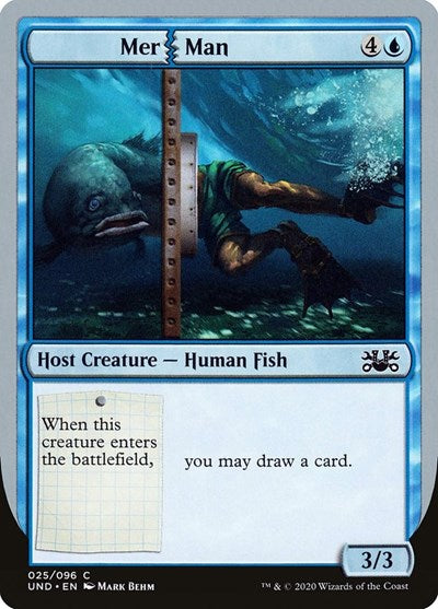 Mer Man (UND) #25 Common (Lightly Played) Unsanctioned Magic: 2020