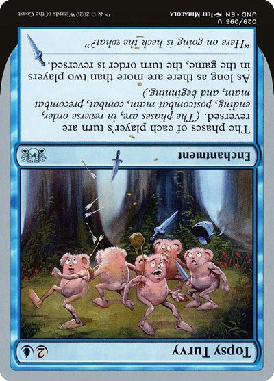 Topsy Turvy (UND) #29 Uncommon (Lightly Played) Unsanctioned Magic: The Gathering: 2020