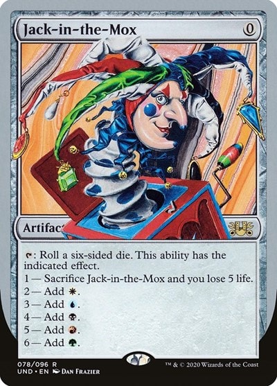 Jack in the Mox (UND) #78 Rare (Lightly Played) Unsanctioned Magic: The Gathering: 2020