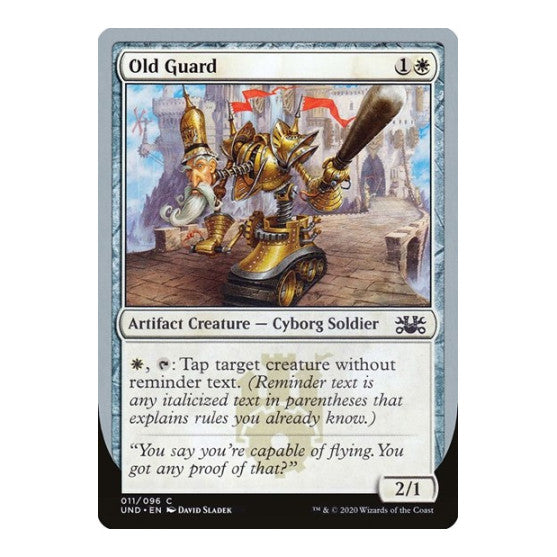 Old Guard (UND) #11 Common (Lightly Played) Unsanctioned Magic: The Gathering: 2020