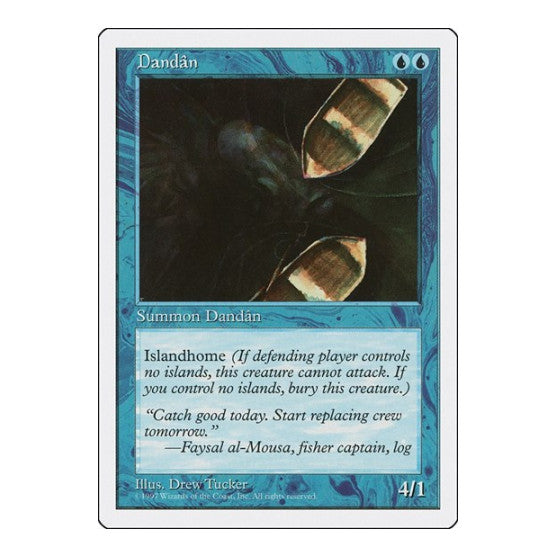 Dandan (5ED) #79 Common (Lightly Played) Fifth Edition Magic: The Gathering: 1997