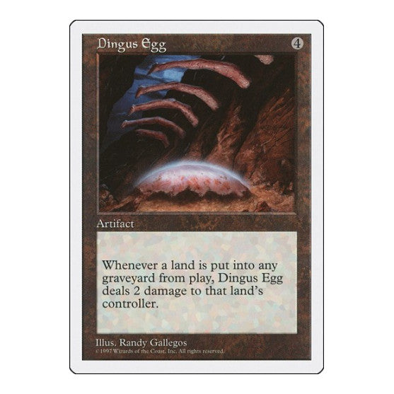 Dingus Egg (5ED) #364 Rare (Lightly Played) Fifth Edition Magic: The Gathering: 1997