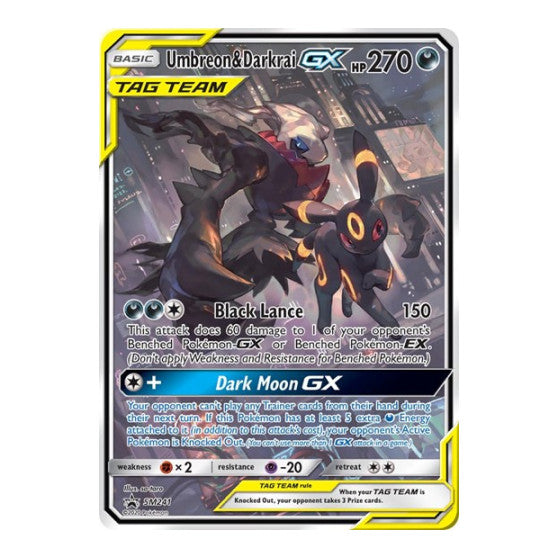 Umbreon Darkrai GX SM241 (SMP) #SM241 Promo (Holofoil Lightly Played) SM Promos Pokemon: 2016