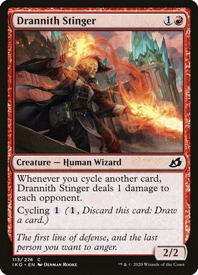 Drannith Stinger (IKO) #113 Common Ikoria: Lair of Behemoths Magic: The Gathering: 2020