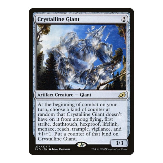 Crystalline Giant (IKO) #234 Rare (Lightly Played) Ikoria: Lair of Behemoths Magic: The Gathering: 2020