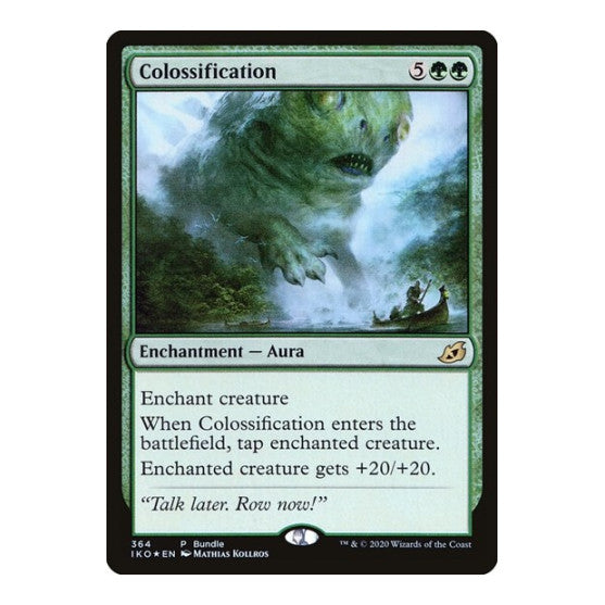 Colossification (IKO Bundle) (UMP) #364 Promo (Foil Lightly Played) Unique and Miscellaneous Promos Magic: The Gathering: 2026