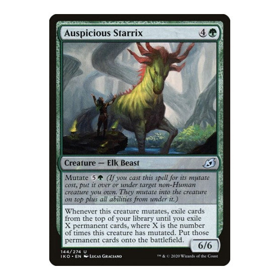 Auspicious Starrix (IKO) #144 Uncommon Ikoria: Lair of Behemoths Magic: The Gathering: 2020