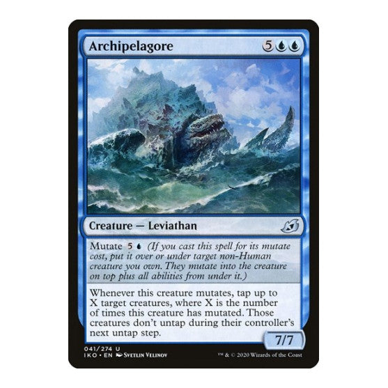 Archipelagore (IKO) #41 Uncommon Ikoria: Lair of Behemoths Magic: The Gathering: 2020